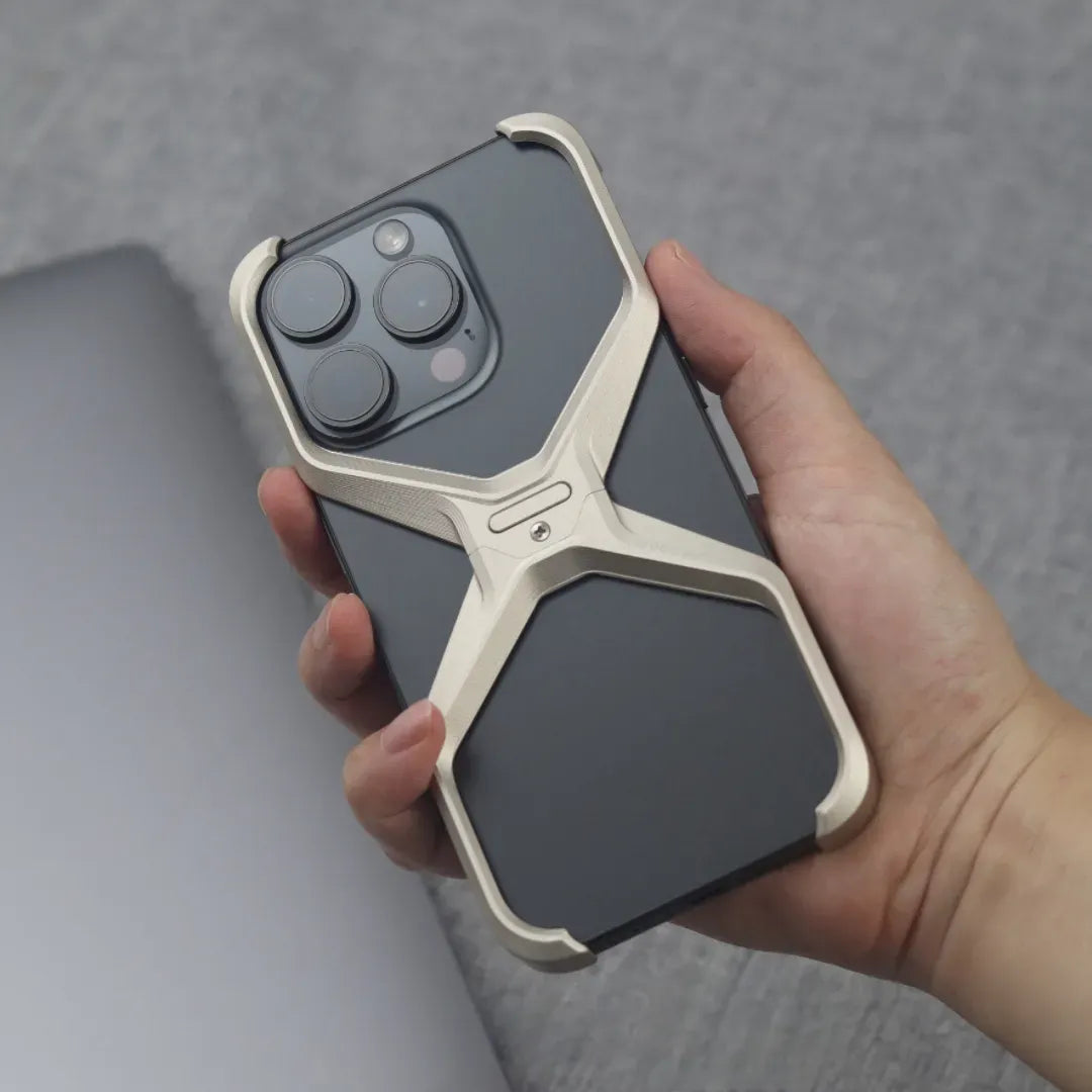 Titanium Armor Phone Case For iPhone