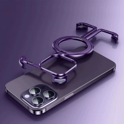 Aluminum Ring Metal Case For iPhone