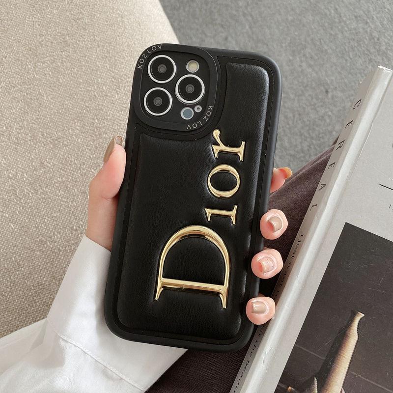 Luxury Dior Print Puffer Case - iPhone