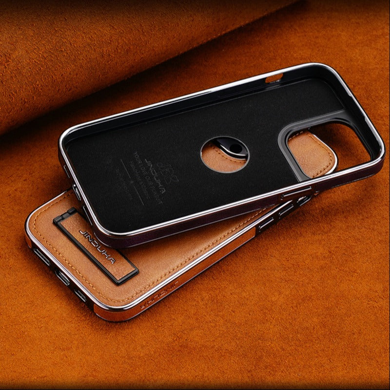 Premium Leather iPhone Case