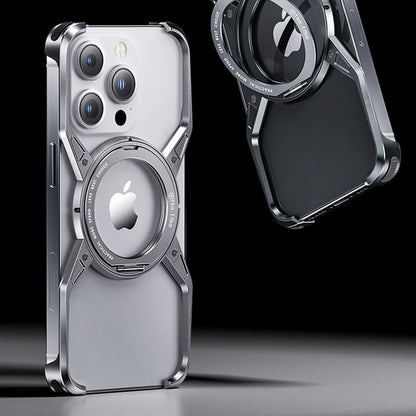 X Metal Rotating Minimal Magnetic iPhone Case