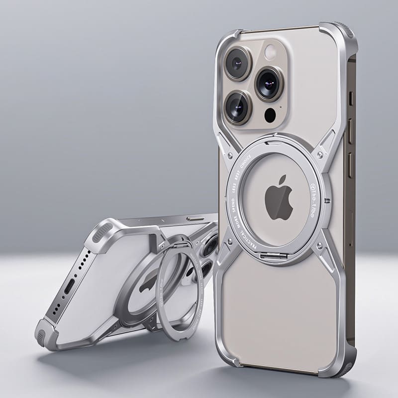 X Metal Magnetic Case For iPhone