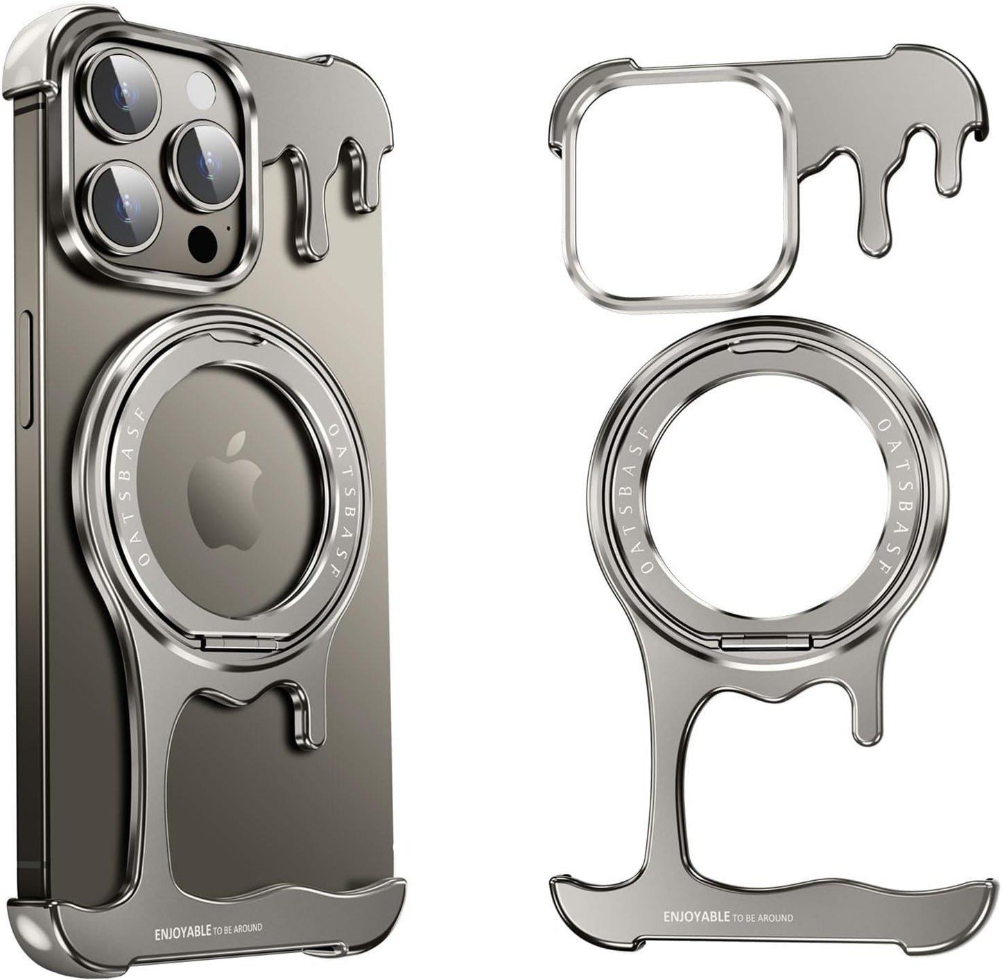 Metal Frameless iPhone Case