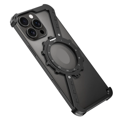 Z-Shape Gear Magnetic Case For iPhone