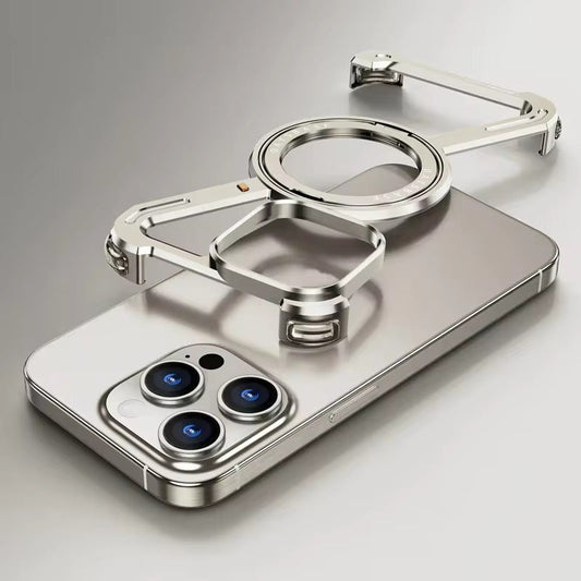 Exclusive Z Shape Magsafe Metal Case For iPhone