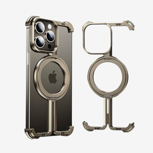 Aluminum Ring Metal Case For iPhone