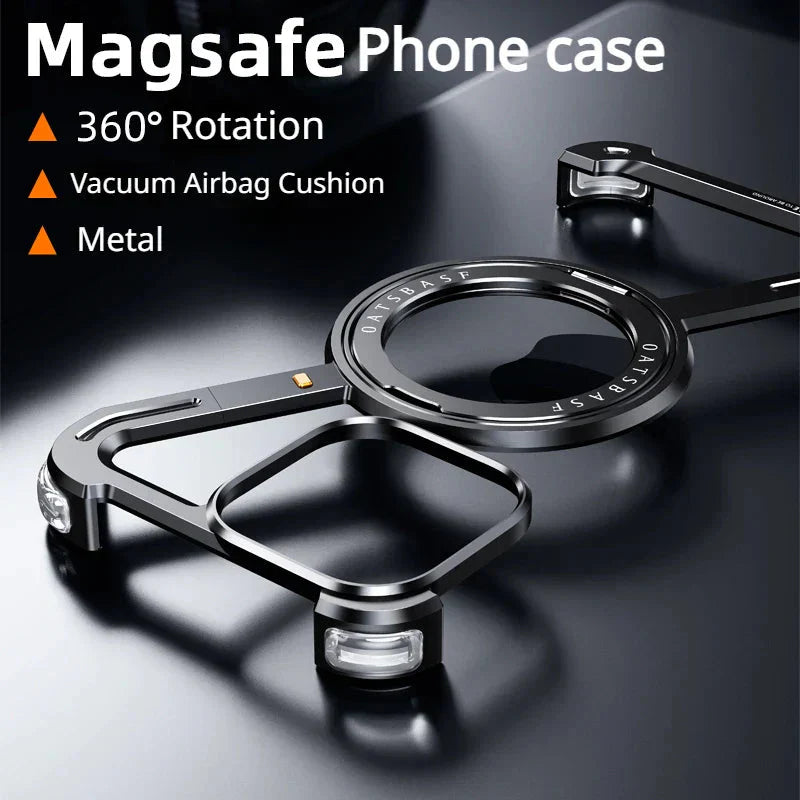 Exclusive Z Shape Magsafe Metal Case For iPhone