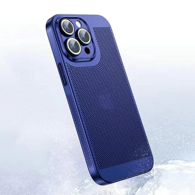 Cooling Metal Phone Case for iPhone