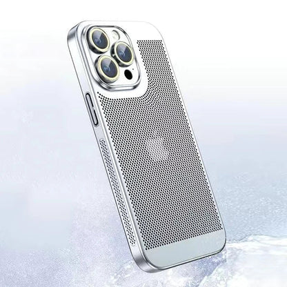 Cooling Metal Phone Case for iPhone