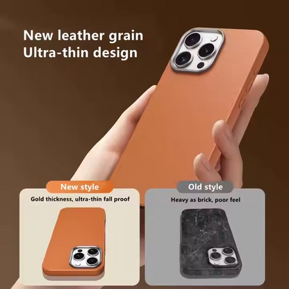 Luxurious Premium TPU Leather Case for iPhone