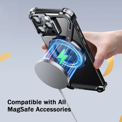 Z Shape Magsafe Metal Case For iPhone