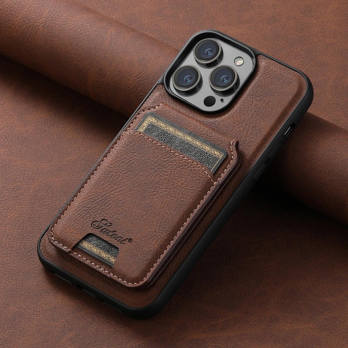 Premium Leather iPhone Case